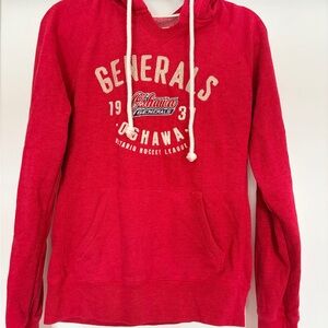 Generals Women's Red Hoodie Sweater